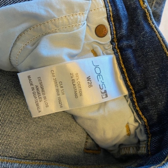 JOE'S Jeans- Shorts- Cut Offs- Size 26 - Picture 3 of 7